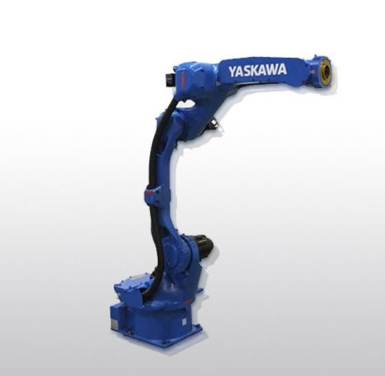 Bras robotisé Yaskawa avec image Color Field Installation Service après-vente